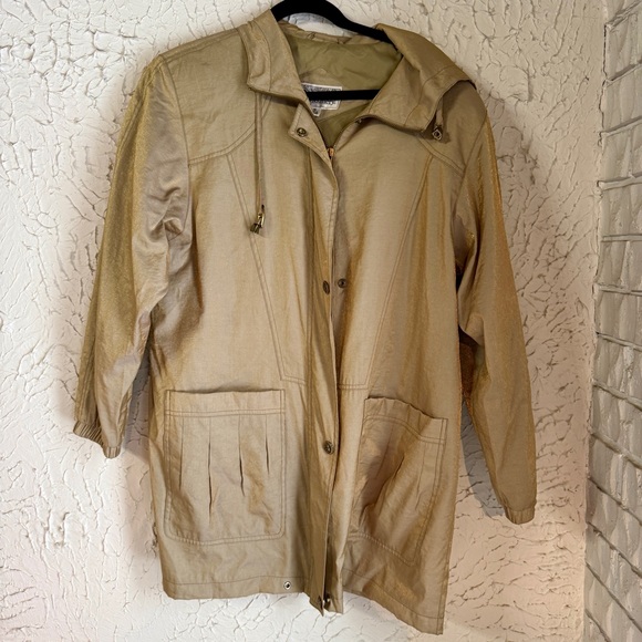 J. Gallery Jackets & Blazers - Women's Gold Sheen Utility Jacket